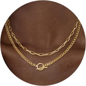 CHESKY Gold Layered Necklaces for...