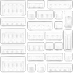 Vtopmart 25 PCS Clear Plastic Drawer...