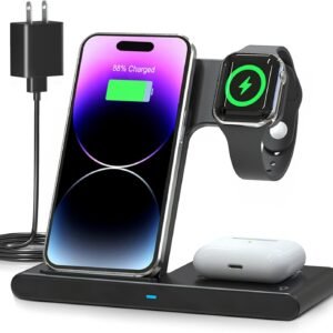 Wireless Charger iPhone Charging...